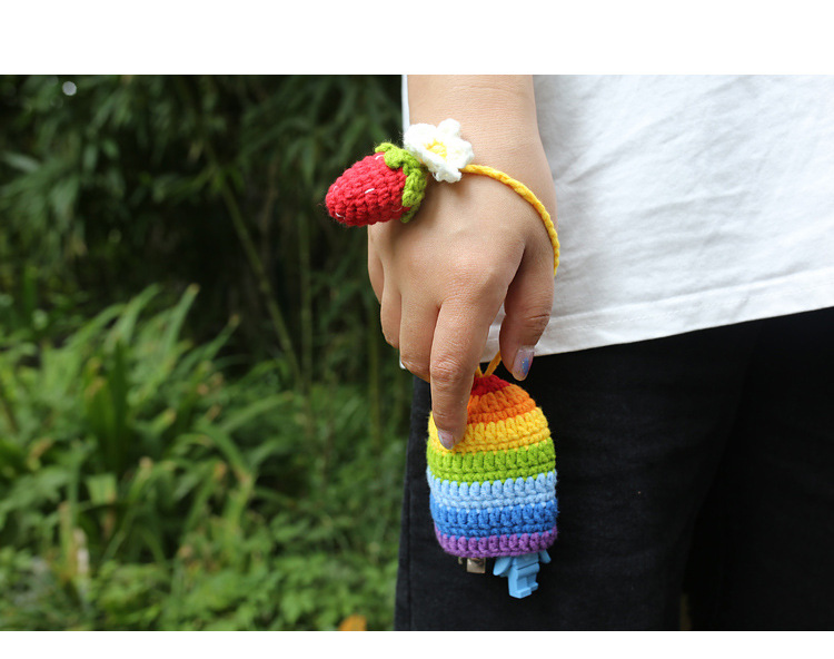 Crochet Key Wallet Bag 09