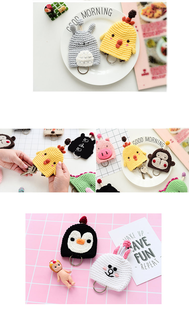 Crochet Keychain For Keys 04