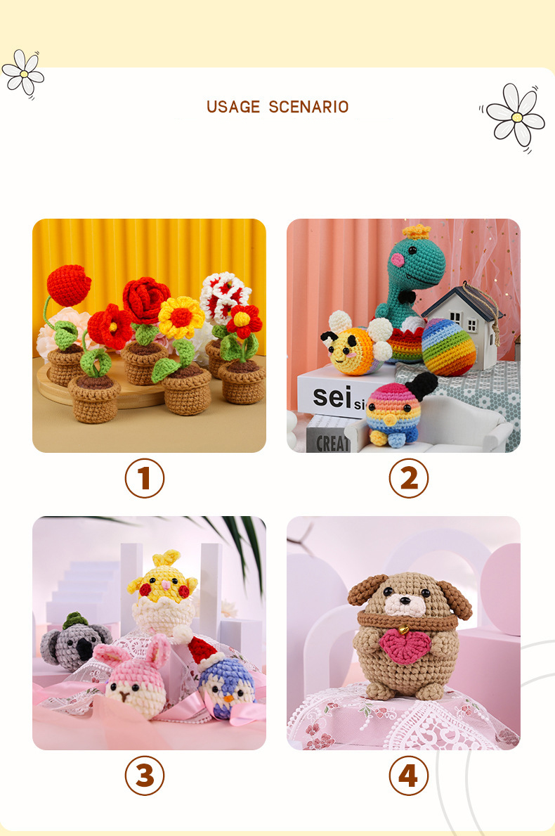 Crochet Material Set 04