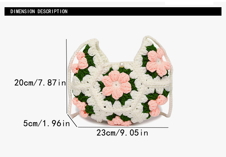 Crochet Puff Flower 02