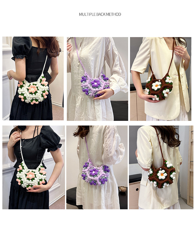 Crochet Puff Flower 10