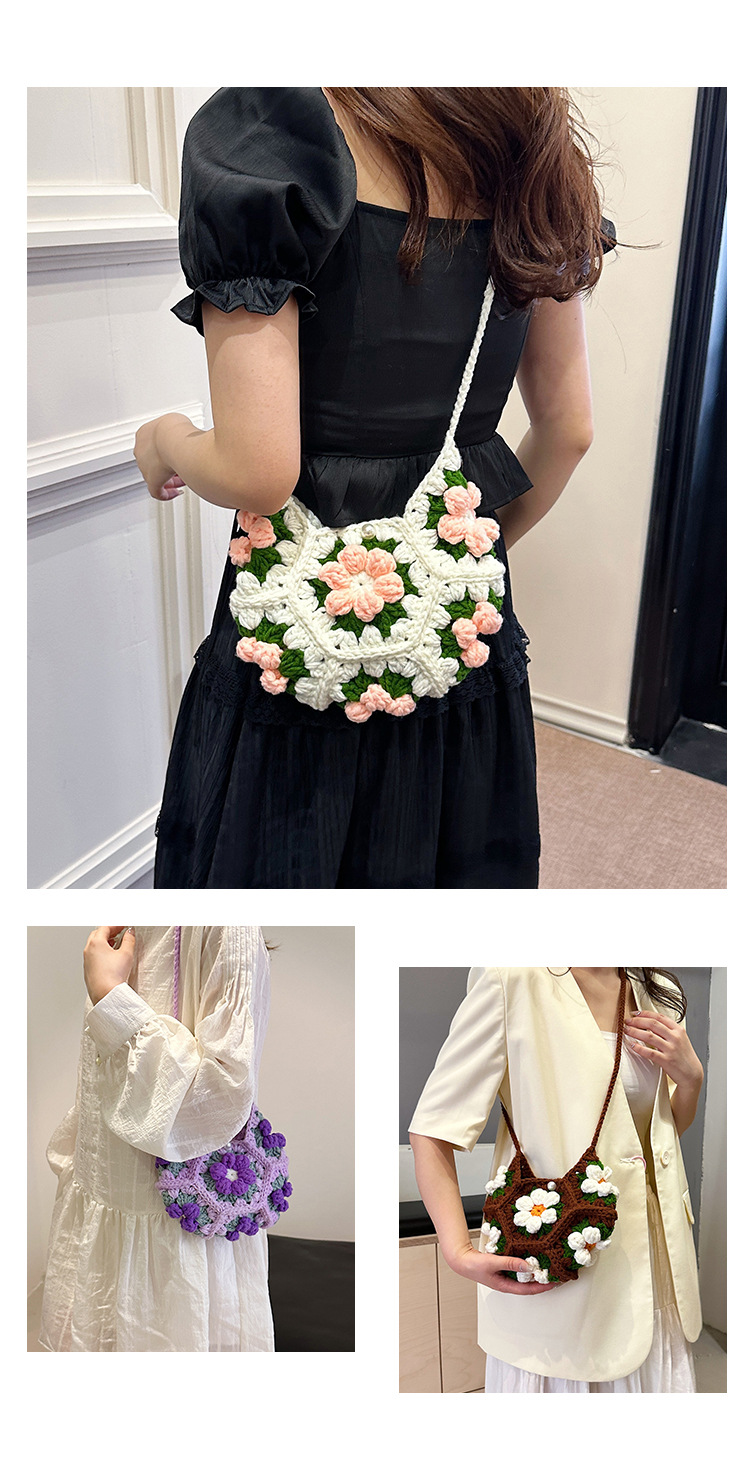 Crochet Puff Flower 14