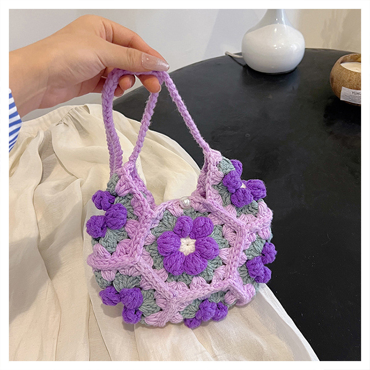 Crochet Puff Flower 16