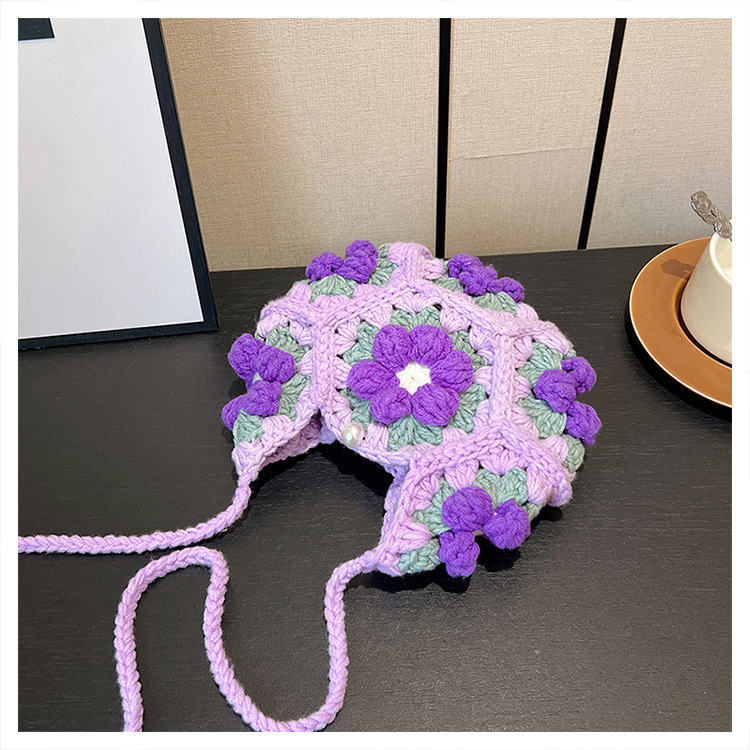 Crochet Puff Flower 20