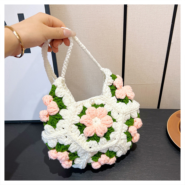 Crochet Puff Flower 21