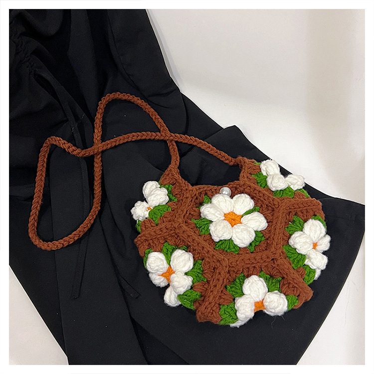 Crochet Puff Flower 24