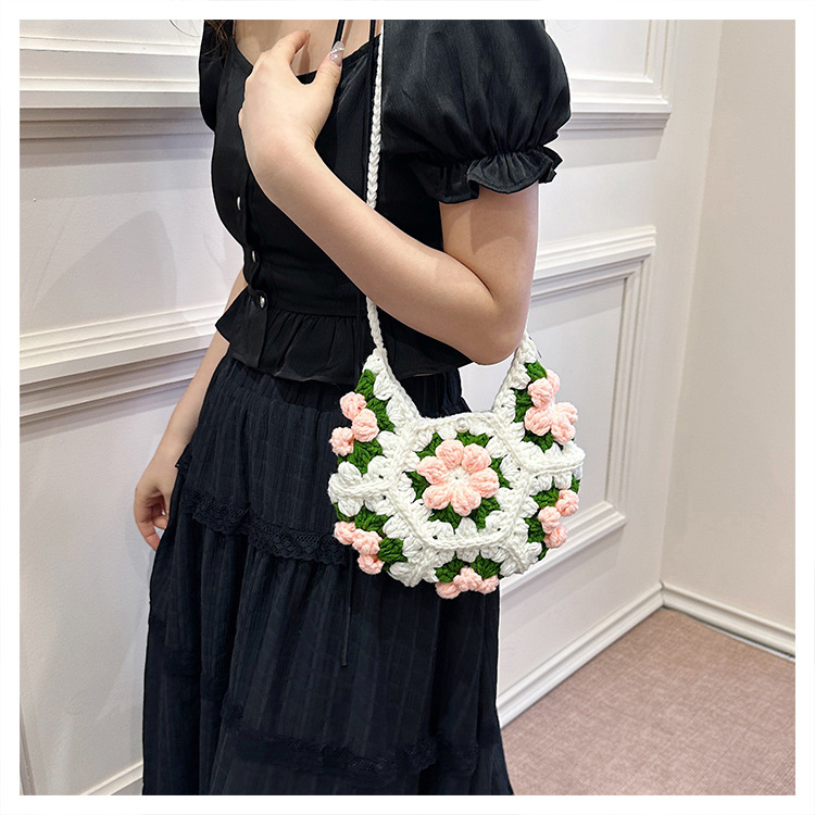 Crochet Puff Flower 28