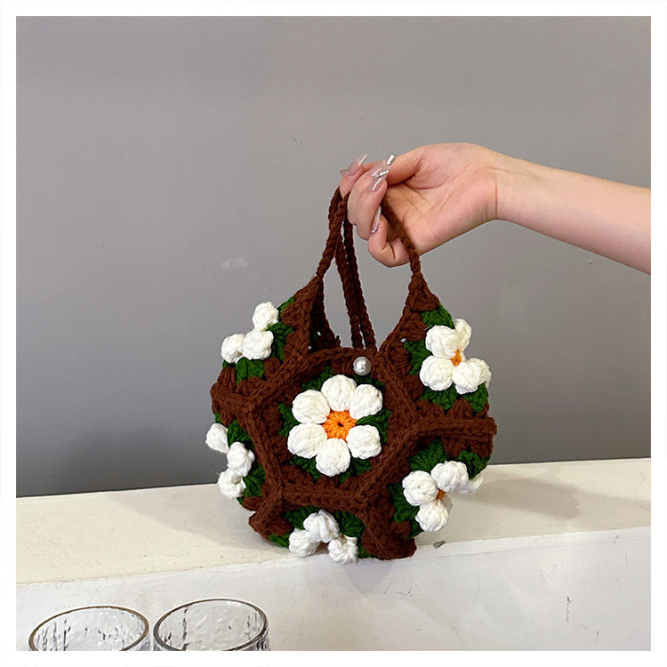 Crochet Puff Flower 31