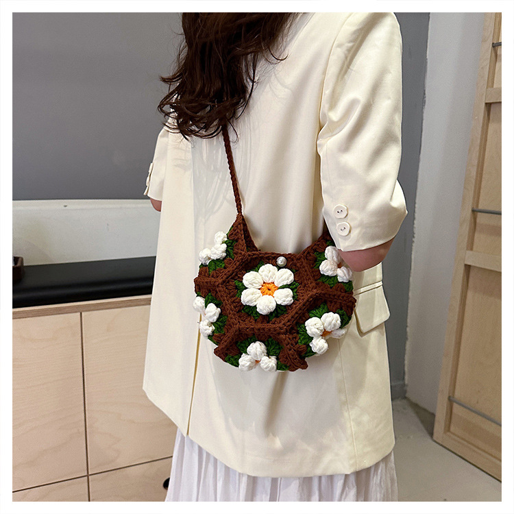 Crochet Puff Flower 34