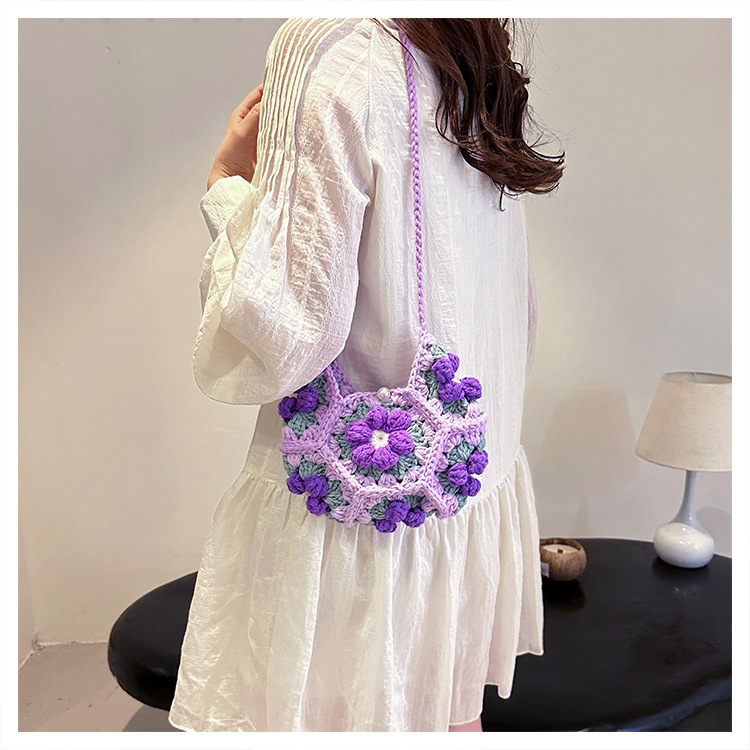 Crochet Puff Flower 36