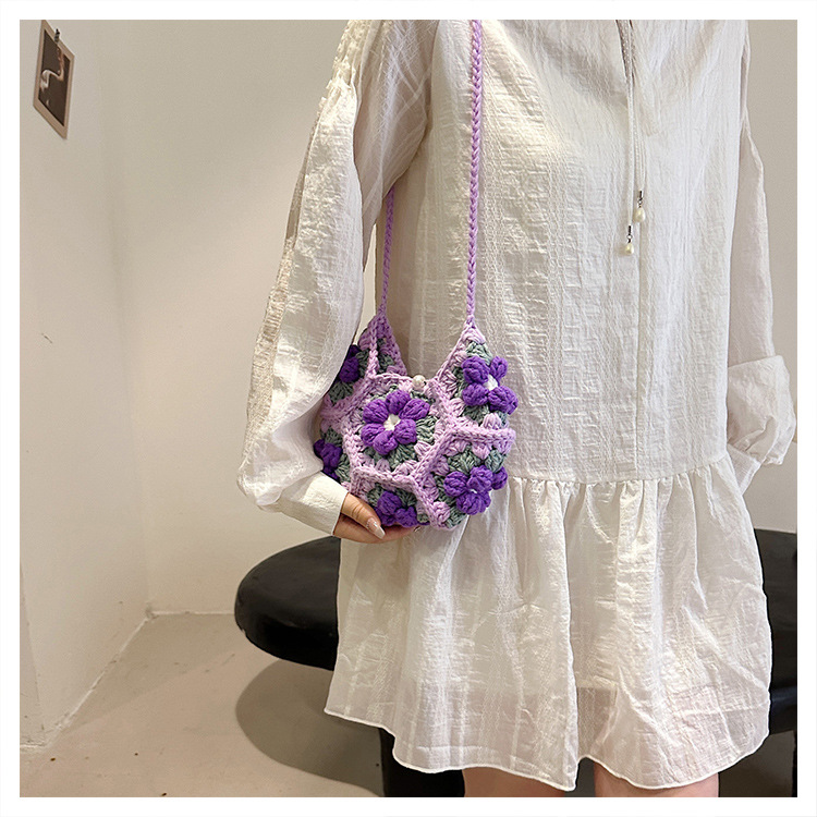 Crochet Puff Flower 37