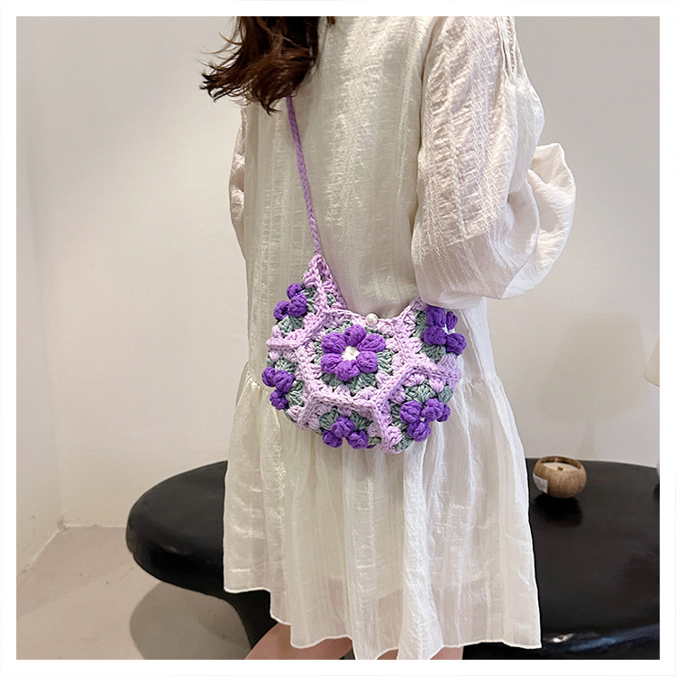 Crochet Puff Flower 39