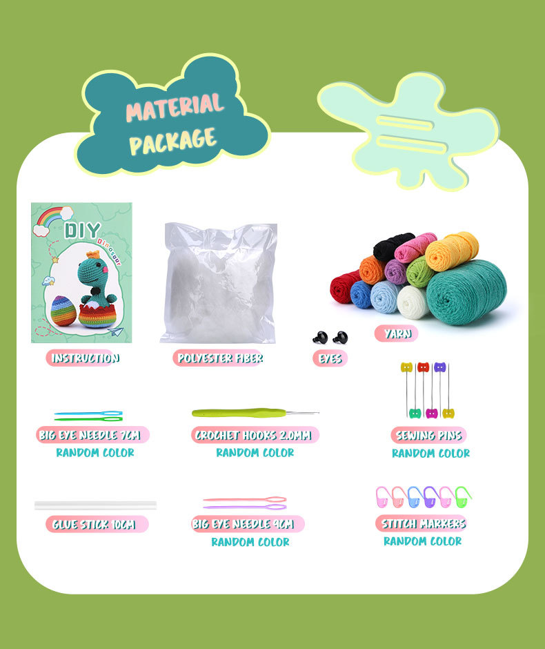 Crochet amimal kits 05