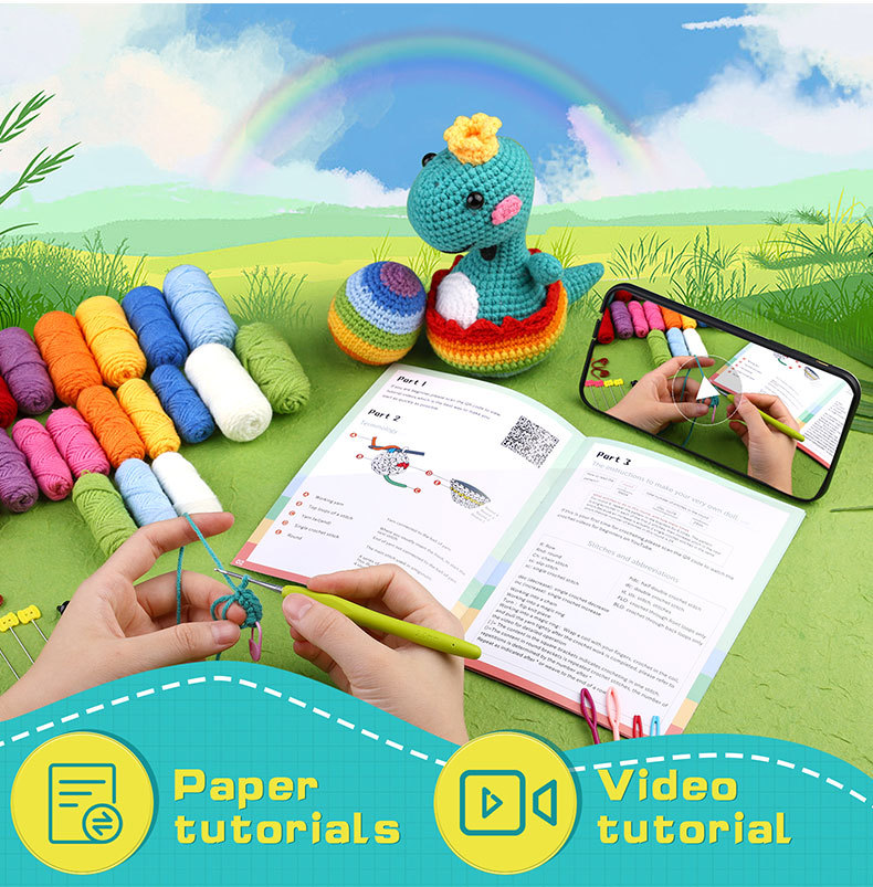 Crochet amimal kits 07