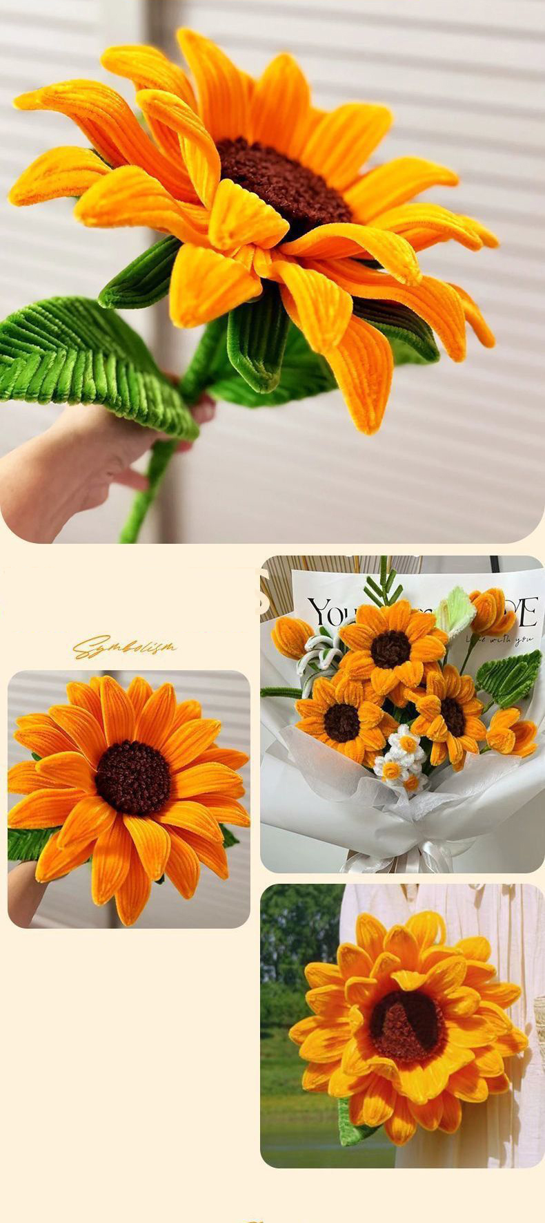 DIY Craft Sunflower 01