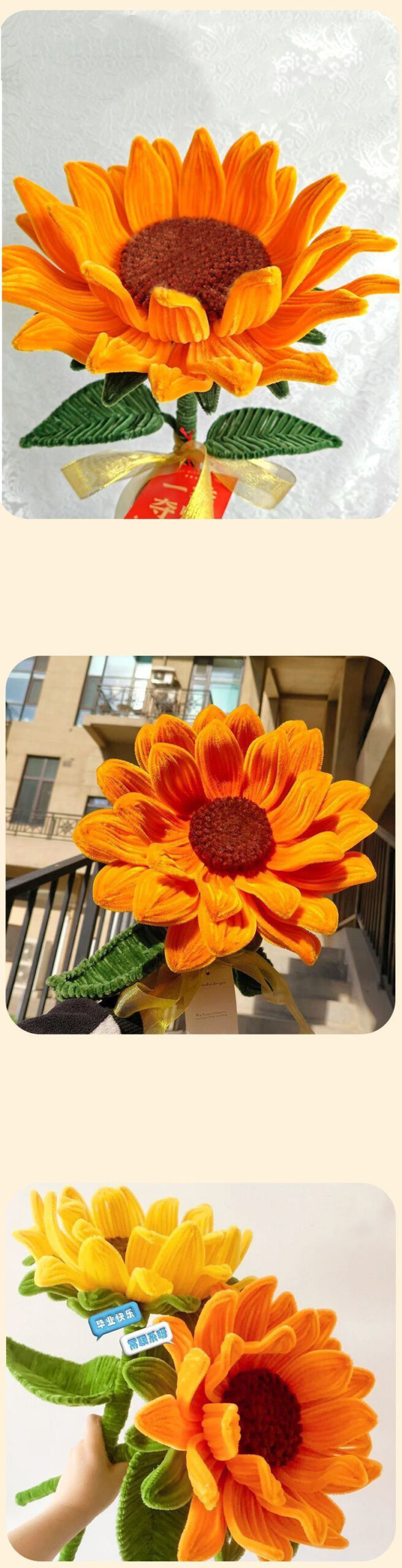 DIY Craft Sunflower 02 scaled