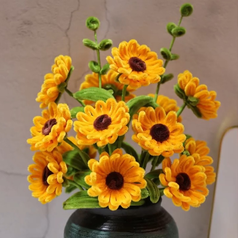 DIY Sunflower Bouquet 02