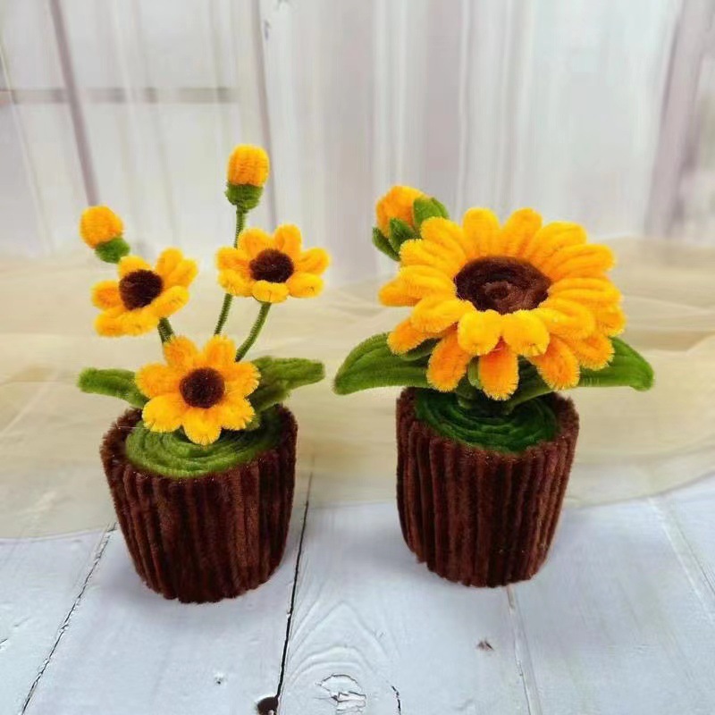 DIY Sunflower Bouquet 09