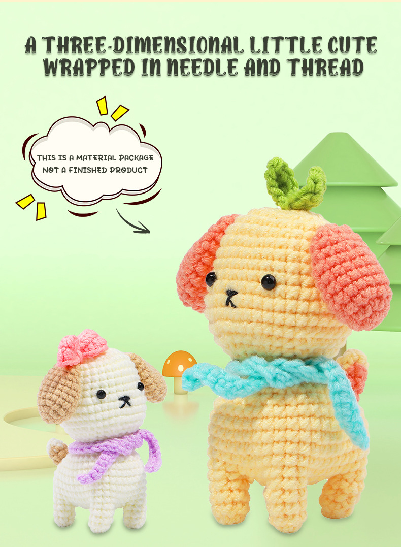 Dog Crochet Kit 03 1