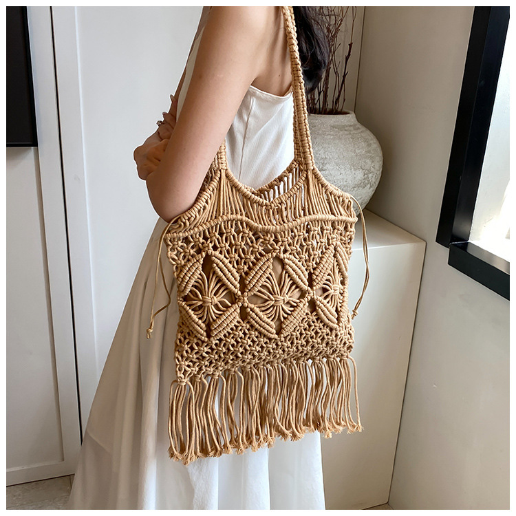 Finished Womens Woven Small Bag 11