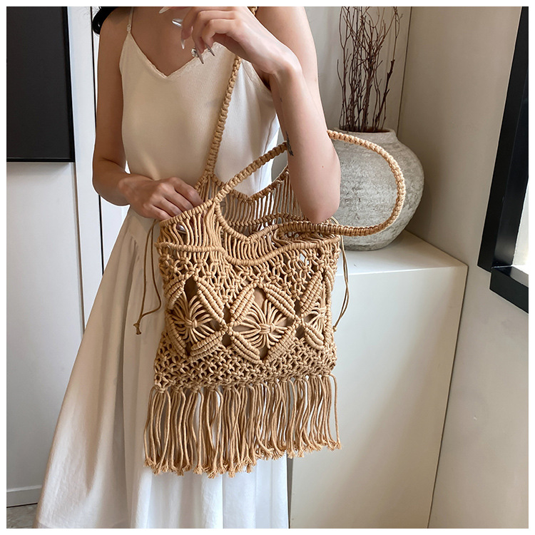 Finished Womens Woven Small Bag 12