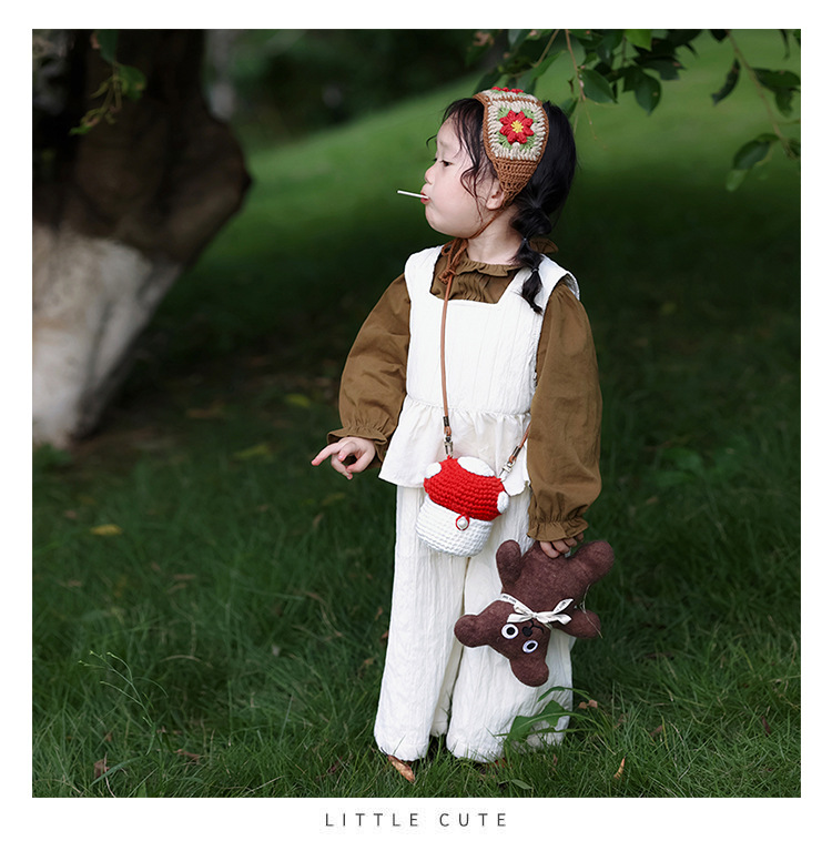 Hand-knitted Wool Bag