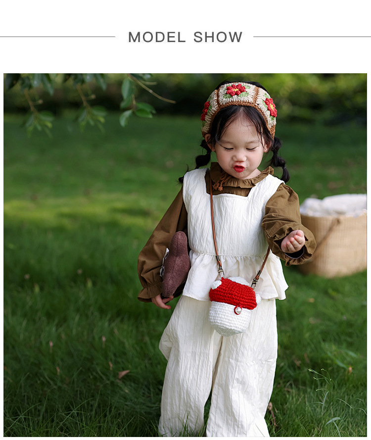 Hand-knitted Wool Bag