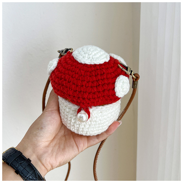 Hand-knitted Wool Bag