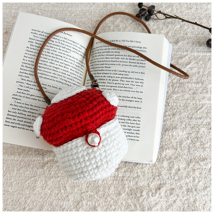 Hand-knitted Wool Bag