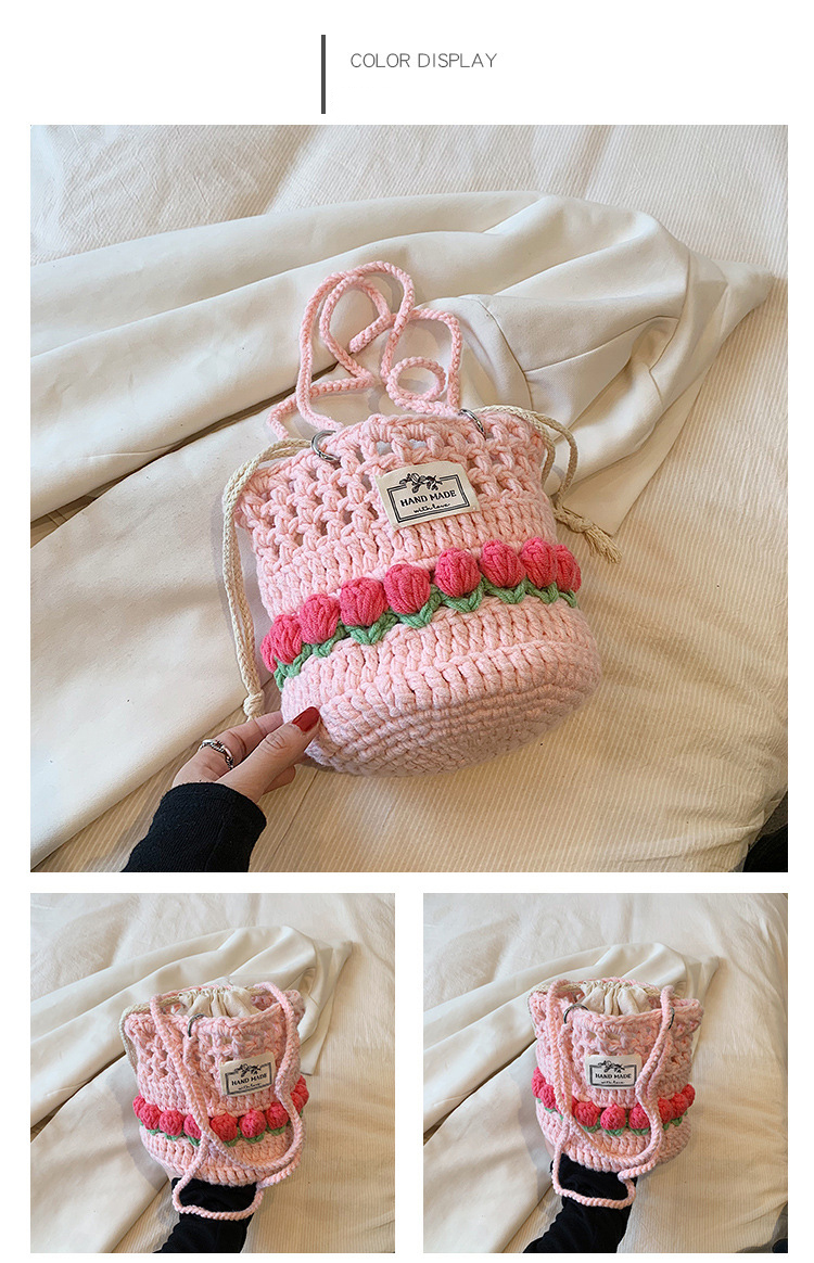 Knitted Shoulder Bag 07