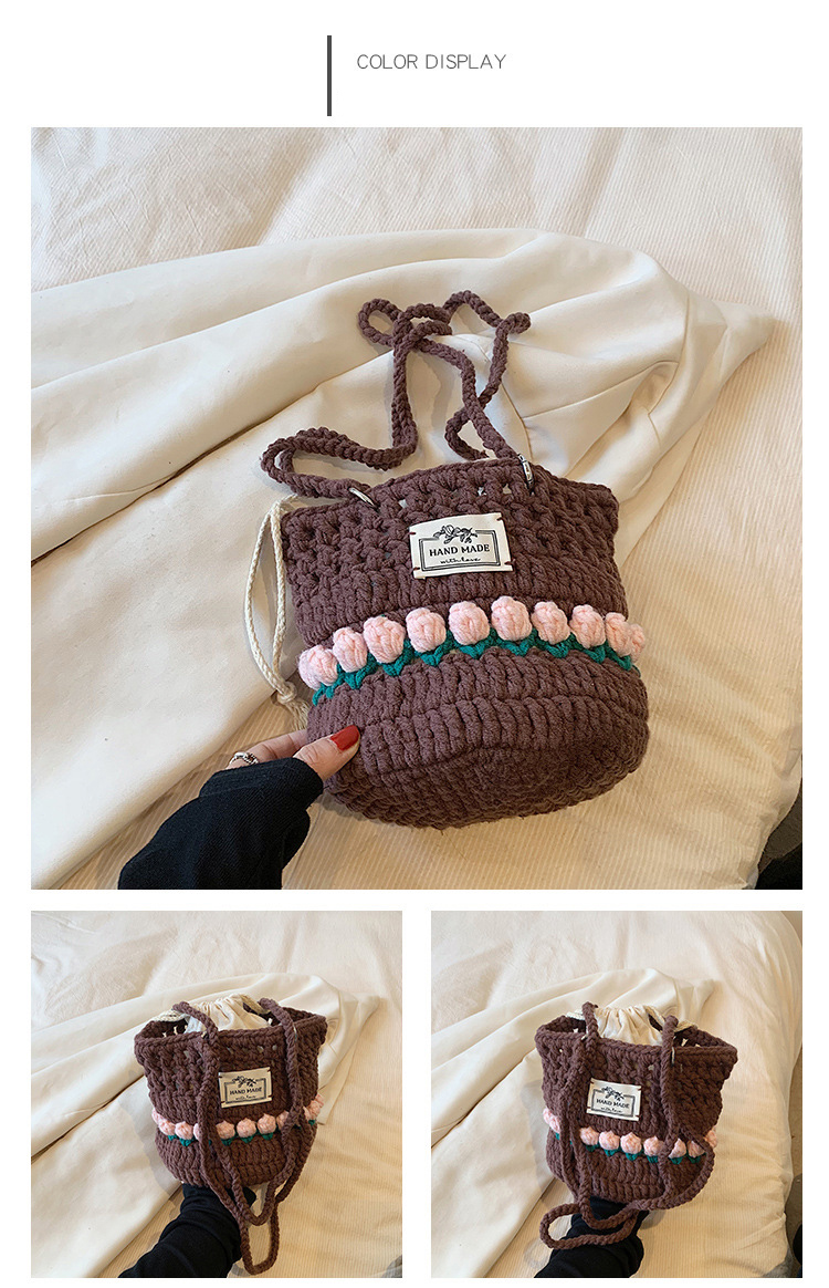 Knitted Shoulder Bag 08