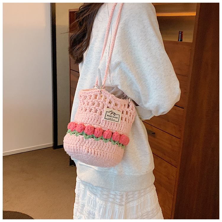 Knitted Shoulder Bag