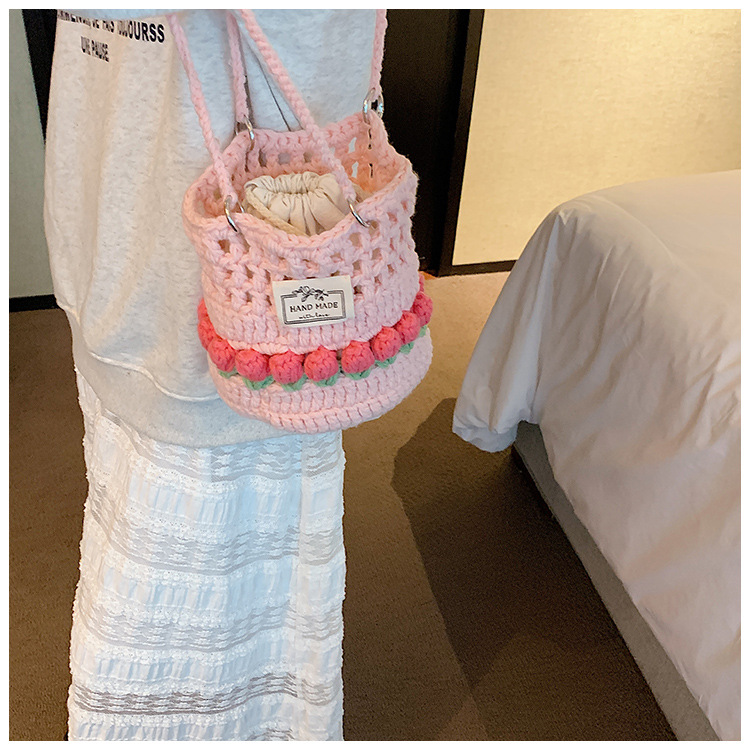 Knitted Shoulder Bag