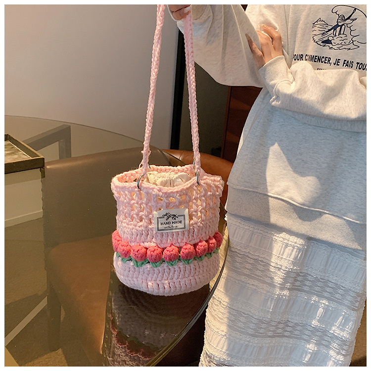 Knitted Shoulder Bag