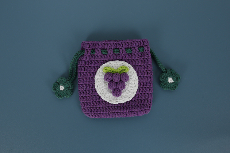 Knitted Wool Crochet Bag 05