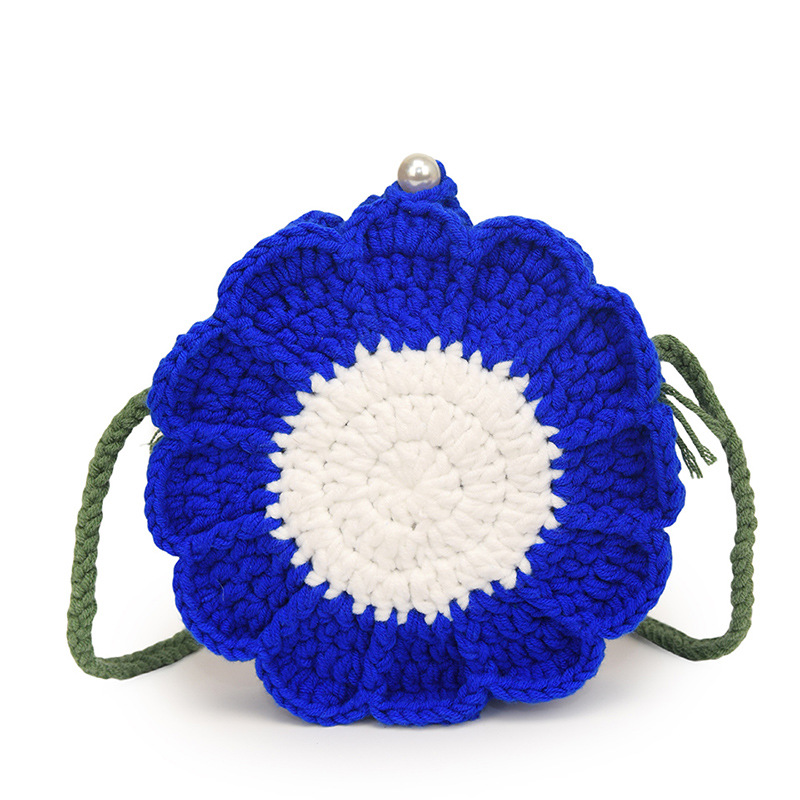 crochet sunflower bag