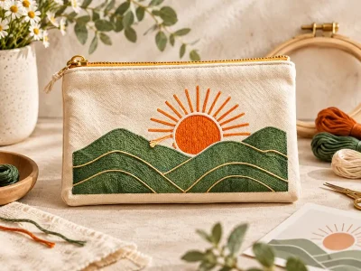 Landscape Embroidery Kit